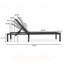 Ensemble de 2 chaises longues d'extérieur Westport avec dossier réglable et structure en aluminium pour une détente confortable