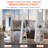 Kalijah 360° Rotating LED Jewellery Armoire with 3 Colour Dimmable-1544877861