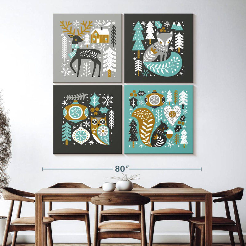 Lelend Scandinavian Christmas Animals