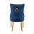 Dillmon Tufted Velvet Dining Chair with Gold Chrome Legs-1991370821