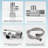 Ultra-Slim Adjustable Toilet Seat Bidet, Non-electric Dual Nozzle