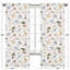 Paire de rideaux semi-transparents avec passe-tringle Jungle Animals