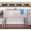 Drain de plancher en acier inoxydable 12 po x 54 po, calibre 14 avec grille de style métro et panier de vidange amovible, homologué NSF (km-ftg-1254)