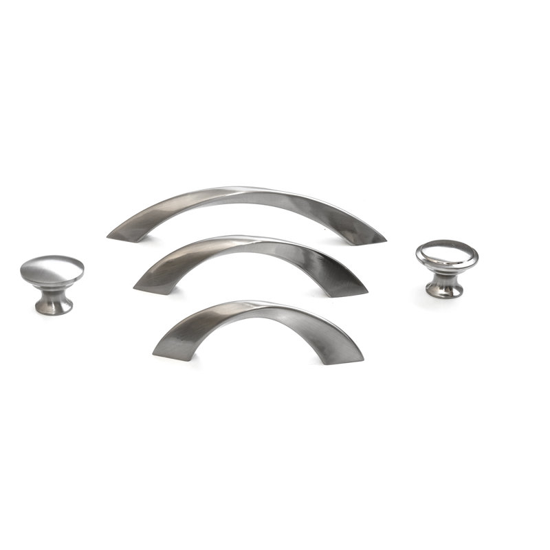 Poignée arche 3 po Twister Cabinet, 3 3/4"