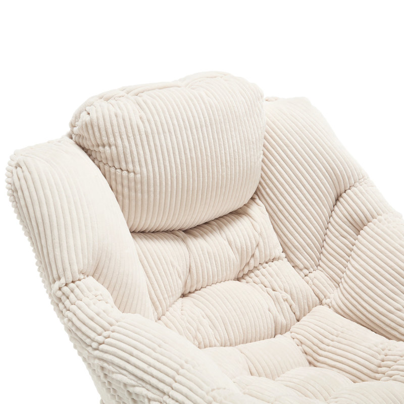 Fauteuil Lazy, Blanc