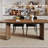 Elegant and stable dining table-110945577