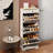 10 Pair Flip Down Shoe Storage