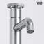 Lavabo de salle de bain rectangulaire en béton avec robinet H 12 po L 18 po x l 13 po x H 4 po Dunn Duomo