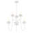 6 - Light Dimmable Chandelier