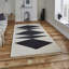 Inaluxe Lucia Hand Tufted Wool Black/Grey Rug-21699972