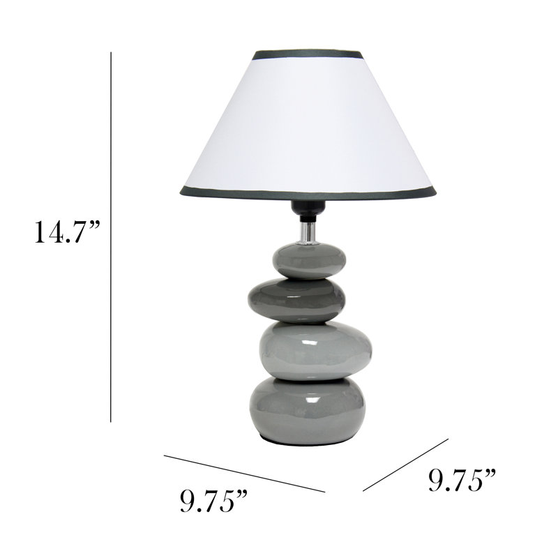 Cianha Table Lamp, Yes, 14.04" H x 8.19" W x 8.19" D