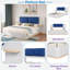 Lit plateforme tapissier avec tablettes-742419363-742419365