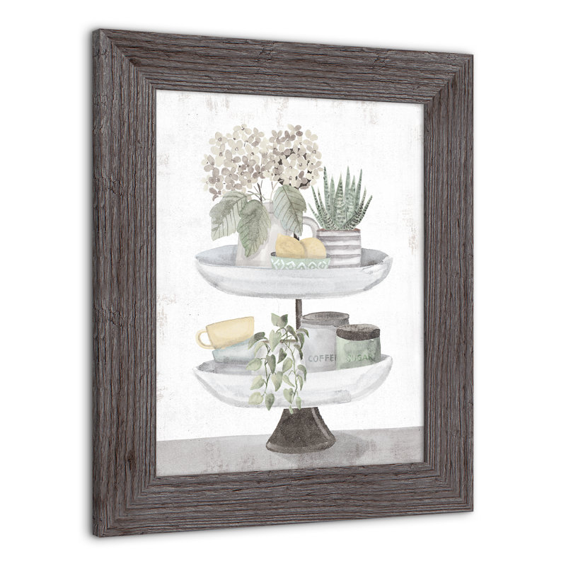 " Kitchen Tray ", Gray, 14" H x 11" W x 0.75" D