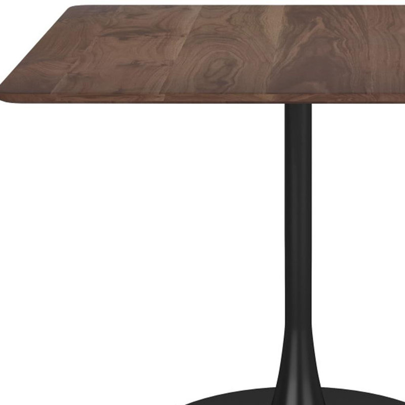Wood and Steel Dining Table