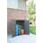 4.6 ft. W x 2.3 ft. D Flat Plastic Tool Shed