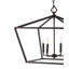 Luminaire suspendu géométrique à 4 lumières-970902900