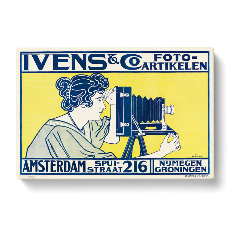 Ivens And Co by Johann Georg Van Caspel - Wrapped Canvas, 60cm H x 91cm W x 3cm D