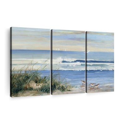 «Beach Combers» sur toile
