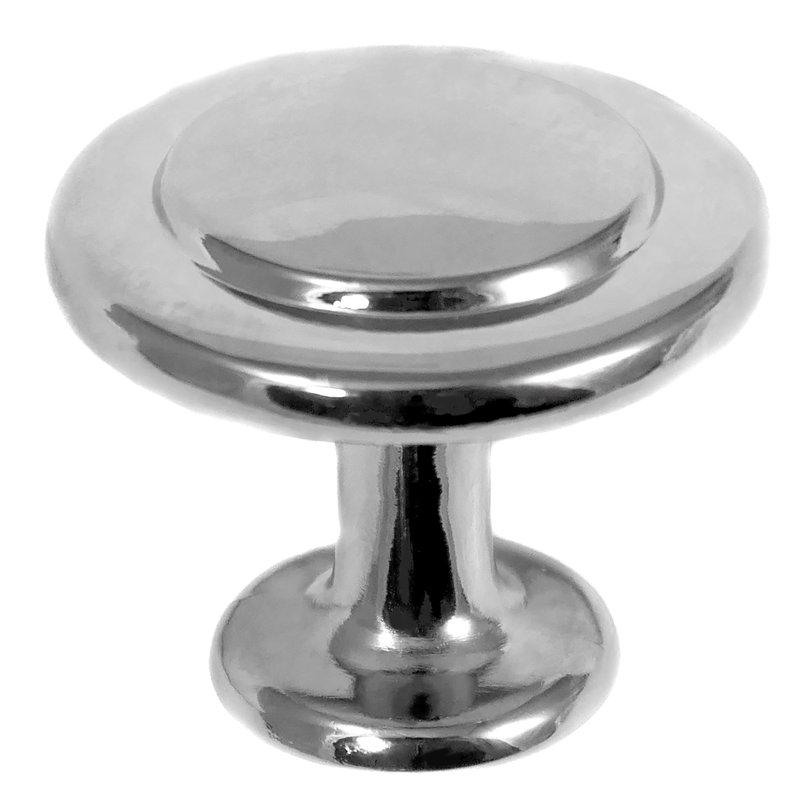 Poignée ronde 11/8 po de diamètre, Argent