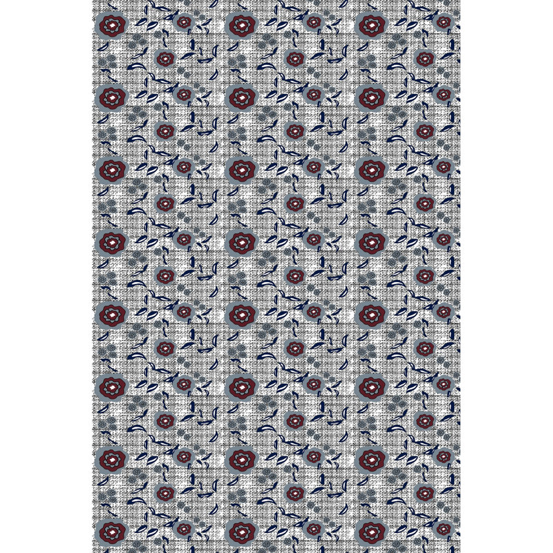 Elegant Hall Carpet, 3D Digital Print Design, 3.9 x 4.9 ft | 100% Polyester, Antibacterial, Non-Slip PVC Dot Underside, Pile Height: 0.04 in, Machine Washable, Perfect for Living Room & Entryway Decor