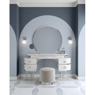 Zelda Vanity Set and Mirror