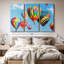 «Rainbow Hot Air Balloon» sur-99073296