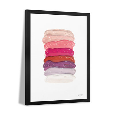 «Warm Paint Palette», reproduction d'art mural, affiche de galerie