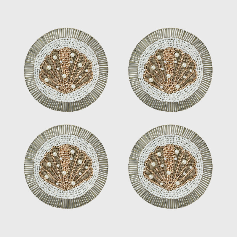 Shell Round Coaster