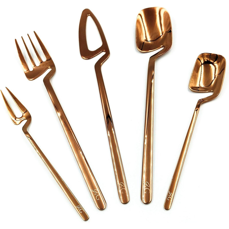 Wrought Studio™ Gabriela Stainless Steel Flatware Set