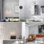 Dalores Chrome Swing Arm Sconce