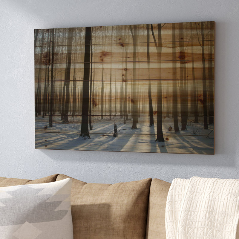 « Papineau » par Parvez Taj - impression d'une photo sur bois, 30 po x 45 po