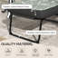 Chaise longue d'extérieur en acier Tenley