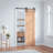 Standard Single Door Barn Hardware Kit (Not Include Door)-83973855