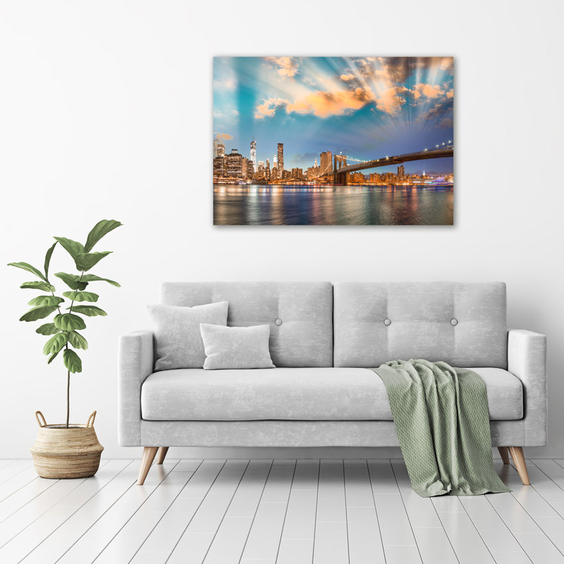 Brooklyn Bridge - Wrapped Canvas Print