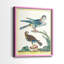 Pastel Birds III - reproduction encadrée de qualité supérieure - prête à être accrochée - aucun clou requis - aucun clou requis-686838241-686838255