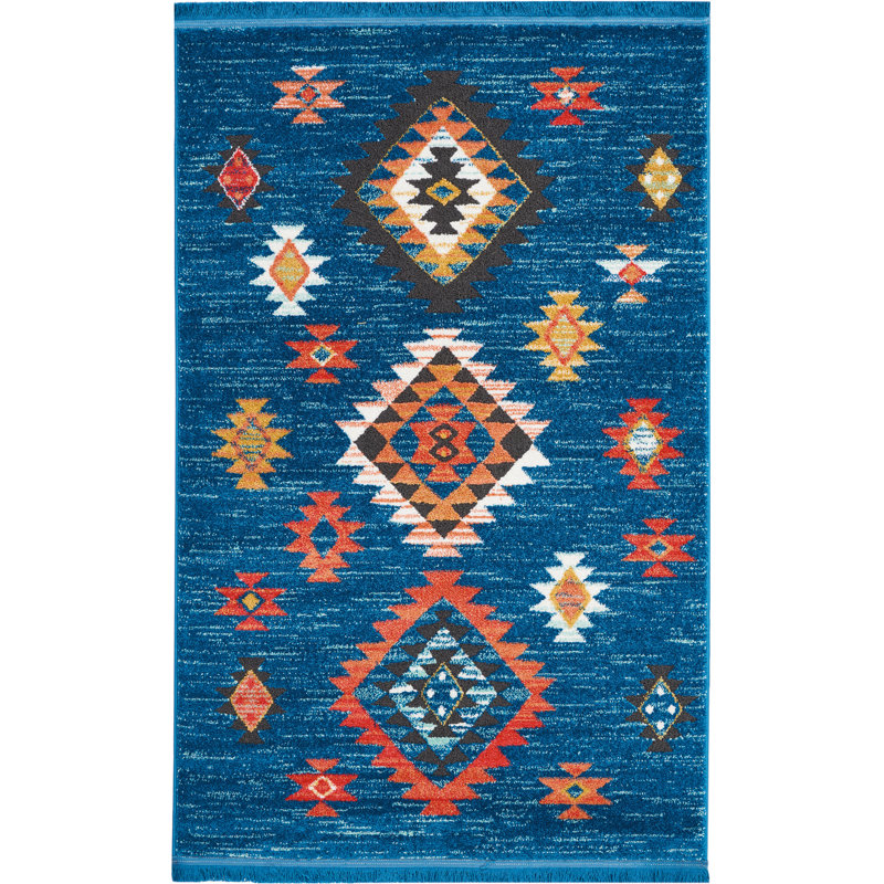 Baylis Southwestern Area Rug, Rectangle 119cm x 188cm