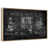 Floating Frame Natural Wood selected