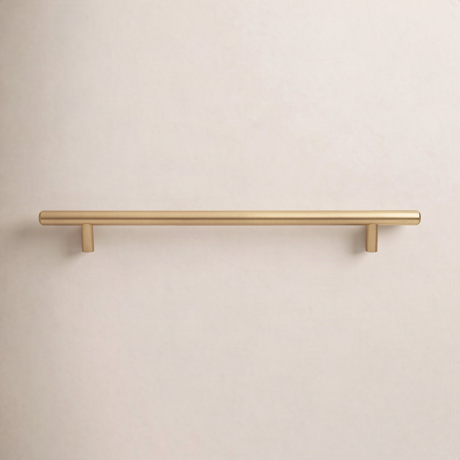 Roman Bar Cabinet Pull, 9", Satin Gold