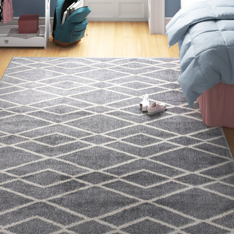 Tapis à losanges Hollie, Rectangle 9 pi x 12 pi