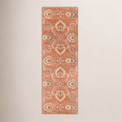 Aaron Hand Tufted Wool Oriental Indoor Rug