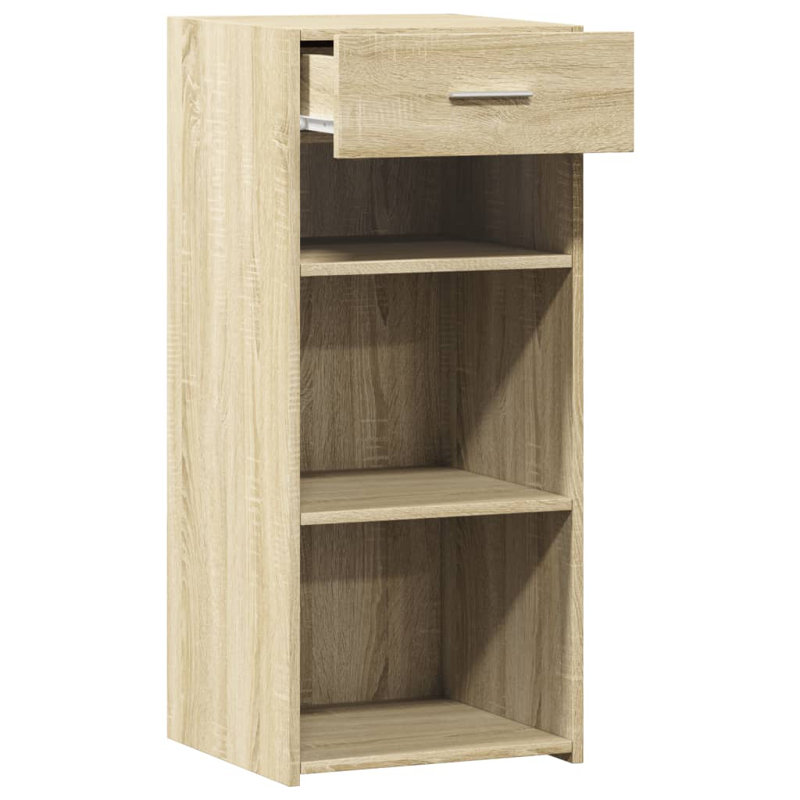 Alphanso 45cm Sideboard, Sonoma Oak, 93cm H x 40cm W x 42.5cm D