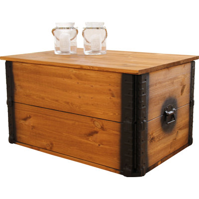 Williston Forge Solid Wood Box