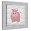 Pink Hippo Time' Wall Decal-47831904-47832004