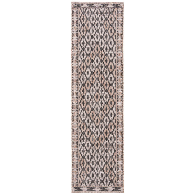 Amarien Performance Geometric Indoor/Outdoor Area Rug, Runner 2'3" x 6'7"