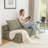 Foldable Sofa Bed Sleeper Lounge Chair with Pillow Floor Mattress Floor Couch with Backrest for Living Room/Dorm/Guest Room/Home Office-1789021702