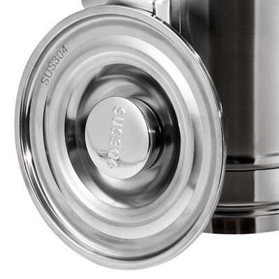 Demitrios Stainless Steel Milk Can Beverage Dispenser