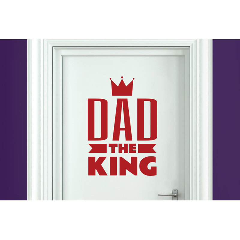 Wall Decal, Dark Red