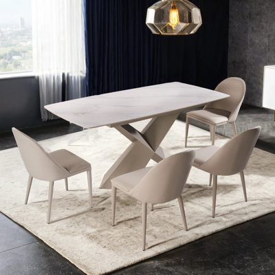 Luize 5-Piece Dining Table Set