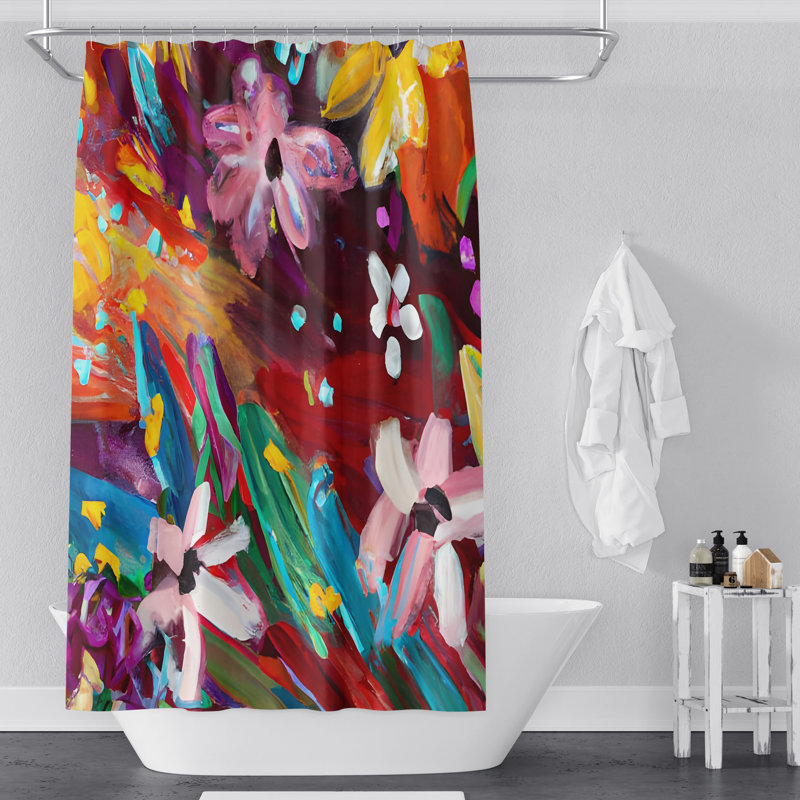 Rideau de douche Cristba, H 72 po x l 70 po