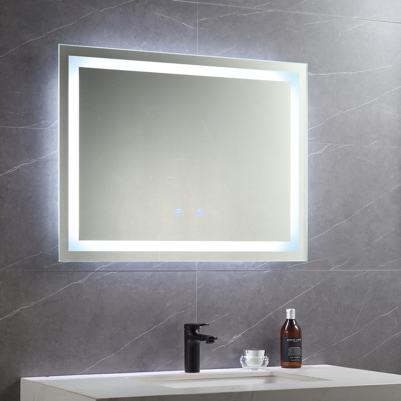Williesha Flat Wall Mirror, 24" x 32"